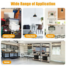 Load image into Gallery viewer, 5-Tier Steel Shelving Unit Storage Shelves Heavy Duty Storage Rack-Gray