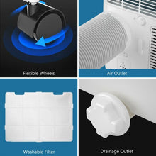 Load image into Gallery viewer, 1 0000 BTU Portable Air Conditioner with Remote Control