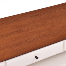 Load image into Gallery viewer, Rectangle Wood Coffee Table with Drawer & Storage Shelf