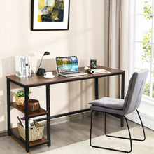 Load image into Gallery viewer, 47"/55" Computer Desk Office Study Table Workstation Home w/Adjustable Shelf -L