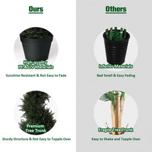 Load image into Gallery viewer, 2 pcs 25" In/outdoor Decoration Artificial Cedar Spiral Tree