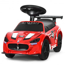 Load image into Gallery viewer, Kids Maserati GT MC Trofeo Ride On Push Car Toddlers Walker