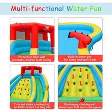 Load image into Gallery viewer, Inflatable Mighty Water Park Bouncy Splash Pool Climb Wall
