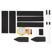 Load image into Gallery viewer, Goplus 4-Person 10 ft Inflatable Dinghy Boat for Rafting Water Sports-Gray