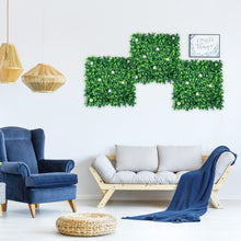 Load image into Gallery viewer, 12 Pcs 20 x 20inch Artificial Daisy Hedge Plant Privacy Fence Hedge Panels
