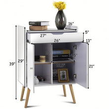 Load image into Gallery viewer, Two Door Buffet Sideboard Storage Cabinet