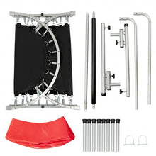 Load image into Gallery viewer, Foldable Double Mini Kids Fitness Rebounder Trampoline-Red