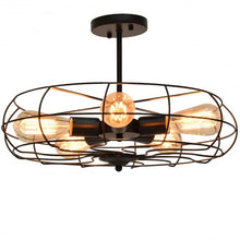 Load image into Gallery viewer, 5-Light Vintage Metal Hanging Ceiling Light