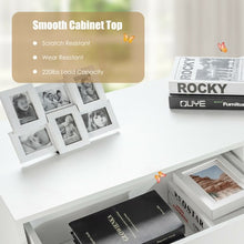 Load image into Gallery viewer, 6 Drawer Double Dresser Chest of Drawers Storage Cabinet Organizer-White