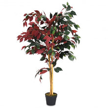 Load image into Gallery viewer, 4-Feet Artificial Capensia Bush Indoor-Outdoor Leaves
