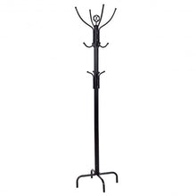 Load image into Gallery viewer, Metal Coat Rack with 12 Hooks