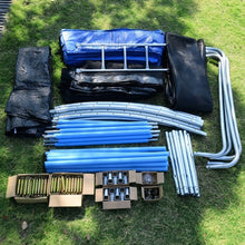 Load image into Gallery viewer, 15' Trampoline with Enclosure Net Spring Pad & Ladder