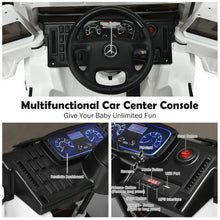 Load image into Gallery viewer, 12V Off Road Mercedes-Benz Unimog Ride On Car-White
