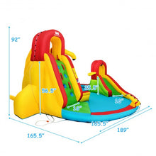 Load image into Gallery viewer, Kids Gift Inflatable Water Slide Bounce Park with 480 W Blower