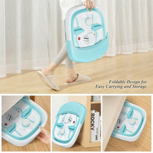 Load image into Gallery viewer, Foot Spa Bath Motorized Massager with Heat Red Light-Green