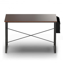 Load image into Gallery viewer, Modern Computer Desk Study Writing Table Home Office with Storage Bag Coffee-L