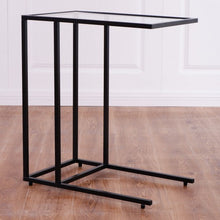 Load image into Gallery viewer, Sofa End Table Coffee Side Table with Glass Top