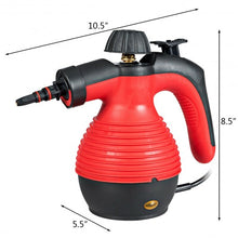 Load image into Gallery viewer, 1050 W Multifunction Portable Steamer Household Steam Cleaner w/Attachments-Red
