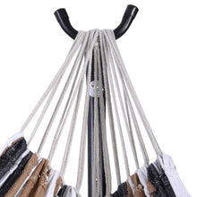 Load image into Gallery viewer, Double Hammock with Steel Stand and Carry Bag