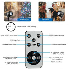 Load image into Gallery viewer, Christmas Snowflake LED Projector Lights Outdoor Waterproof with Remote Control