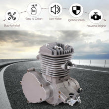 Load image into Gallery viewer, 80cc 2-Stroke Bicycle Gasoline Engine Motor Kit DIY Motorized Bike BlackNew Gray