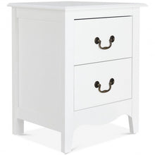 Load image into Gallery viewer, Modern Storage Bedroom End Beside Nightstand with 2 Drawers