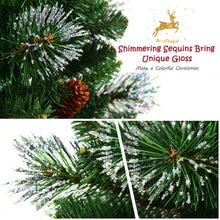 Load image into Gallery viewer, 4 ft Snowy Christmas Entrance Tree