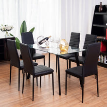 Load image into Gallery viewer, Set of 2 or 6 High Back Dining Chairs-Set of 6