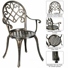 Load image into Gallery viewer, 3 pcs Outdoor Set Patio Bistro with Attached Removable Ice Bucket