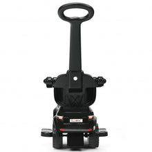 Load image into Gallery viewer, Honey Joy 3 in 1 Ride on Push Car Toddler Stroller Sliding Car with Music-Black