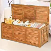 Load image into Gallery viewer, 47 Gallon Deck Storage Bench Box Organization Tools