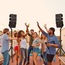 Load image into Gallery viewer, 12 Inch 3000 Watt DJ Powered PA Speaker System Combo Set
