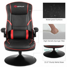 Load image into Gallery viewer, Racing Style Gaming Rocker Chair -Red
