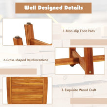 Load image into Gallery viewer, 5PCS Acacia Patio Dining Set