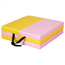 Load image into Gallery viewer, 6' x 2' x 2.5" 3-Fold Gymnastics Tumbling Fitness Mat