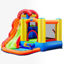 Load image into Gallery viewer, Inflatable Bounce House Water Slide with Climbing Wall