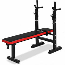 Load image into Gallery viewer, Adjustable Folding Weight Lifting Flat Incline Bench