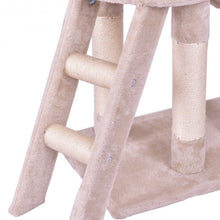 Load image into Gallery viewer, 56" Condo Scratching Posts Ladder Cat Play Tree