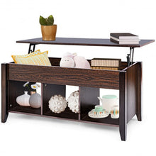 Load image into Gallery viewer, Lift Top Coffee Table with Hidden Compartment Storage Shelf
