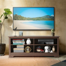 Load image into Gallery viewer, 58" Entertainment Media Center TV Stand