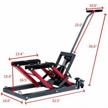 Load image into Gallery viewer, Motorcycle ATV Jack Lift Stand Bike Hoist