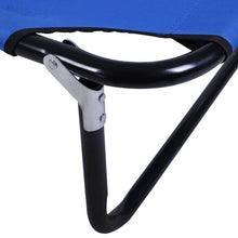 Load image into Gallery viewer, Outdoor Portable Blue Folding Camping Bed