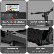 Load image into Gallery viewer, Folding Treadmill for Walking Running with LED Touch Screen for Home and Gym