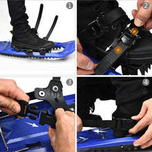 Load image into Gallery viewer, 25 inch Lightweight Terrain Snowshoes w/ Bag-Blue