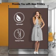Load image into Gallery viewer, Single Panel Room Divider Privacy Partition Screen for Office Home-Coffee