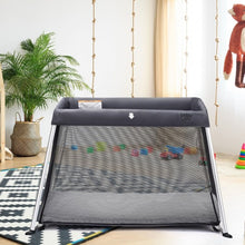 Load image into Gallery viewer, Portable Lightweight Baby Playpen Playard with Travel Bag-Dark Gray