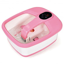 Load image into Gallery viewer, Portable Electric Automatic Roller Foot Bath Massager-Pink