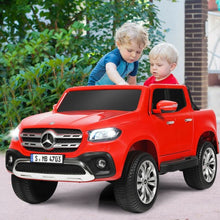 Load image into Gallery viewer, 12V 2-Seater Kids Ride On Car Licensed Mercedes Benz X Class RC with Trunk-Red