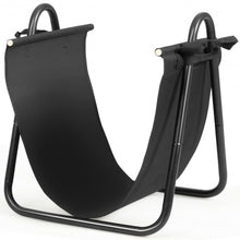 Load image into Gallery viewer, Firewood Rack Log Holder with Canvas Tote Carrier