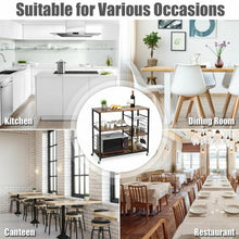 Load image into Gallery viewer, Rolling Industrial Kitchen Baker�s Storage Shelf